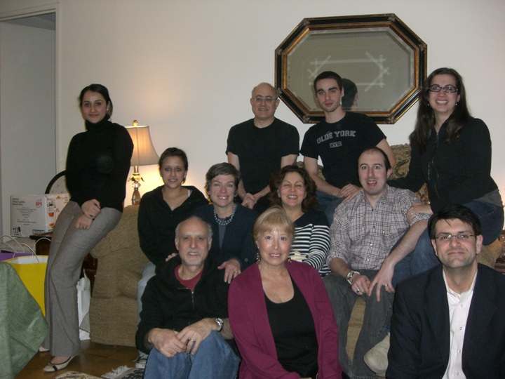 Family with George Jan. 2009
